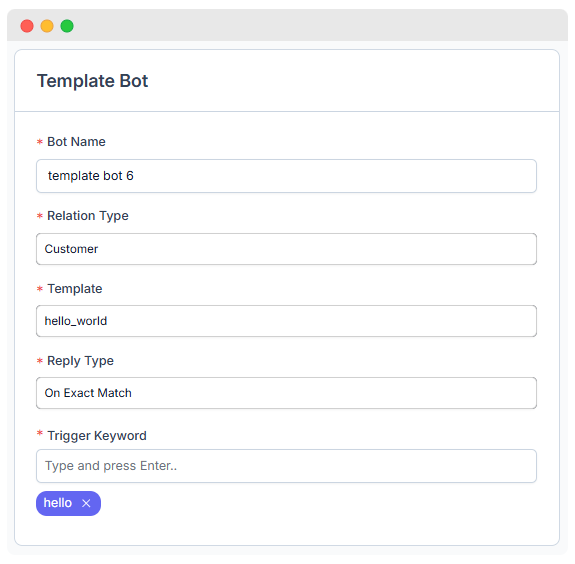 Crear Nuevo Bot de Plantillas